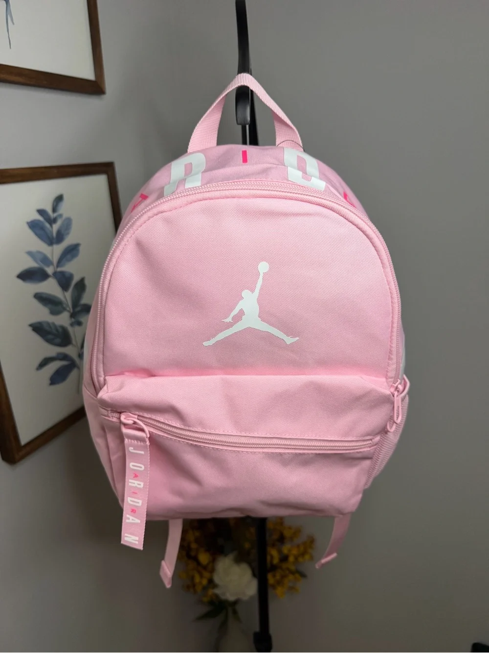 Jordan Pink Mini Backpack - Picture 1 of 4